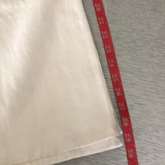KHAITE Women's Cream Jeans Size 29 - Picture 12 of 12